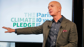 Amazon Showcases Fossil Fuel Ties the Same Day Climate Pledge Arena Sign Unveiled
